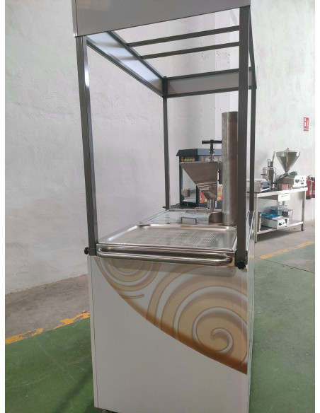 Mini carrito para buñolera