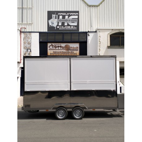 Remolque de 4 metros maquinaria HG