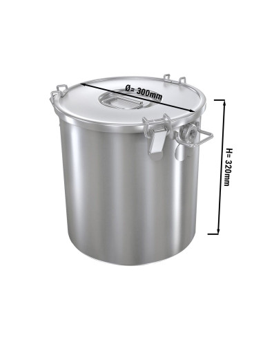 DEPOSITO PARA VACIADO DE ACEITE HERMÉTICO 22...