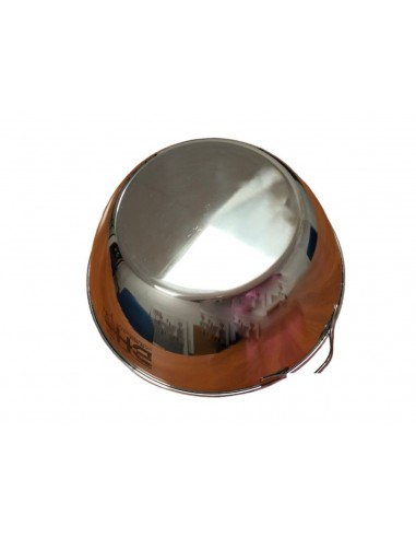 CALDERO ACERO INOX. 70  CM SEMICURVO