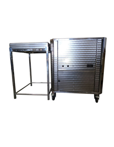 COMBI FOGÓN CON EXTRACTOR DE HUMO PORTATIL Y...