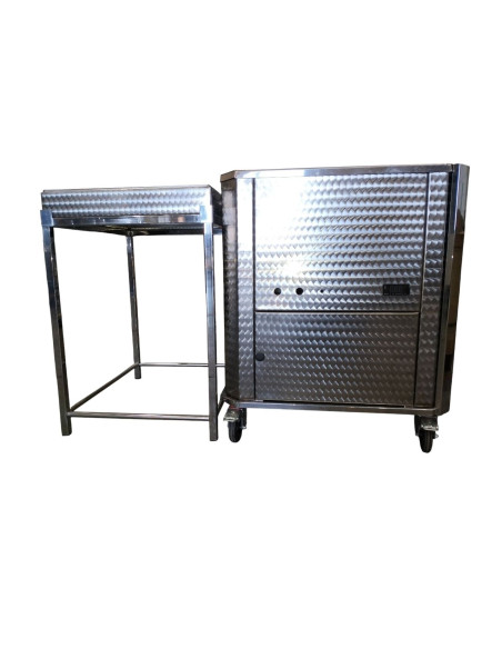 COMBI FOGÓN CON EXTRACTOR DE HUMO PORTATIL Y TELESCÓPICO