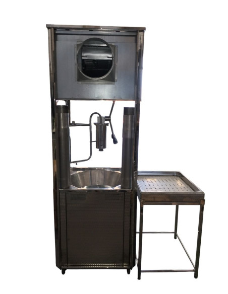COMBI FOGÓN CON EXTRACTOR DE HUMO PORTATIL Y TELESCÓPICO