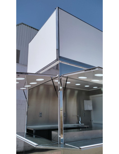 REMOLQUE 3X2X2.10 HG CON CARTEL PARA PUBLICIDAD