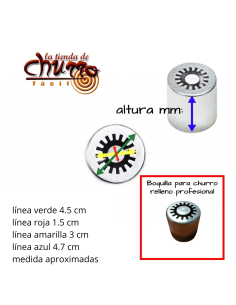 Nozzle tip for filled churros 2