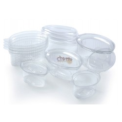 TARRINA SALSERA 50 CC CON TAPA BISAGRA