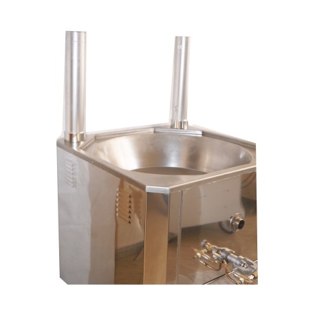 Fogón 70x70 Manual Gas Propano con piloto permanente y encendido electrónico