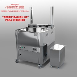 FOGÓN IND. GAS-OIL CE 80X80