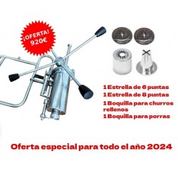 DOSIFICADORA MANUAL 2 KG CON CORTADOR