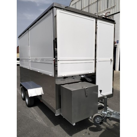 Remolque de 4 metros maquinaria HG