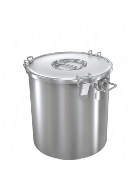 DEPOSITO PARA VACIADO DE ACEITE HERMÉTICO 22 LITROS - 30 CM