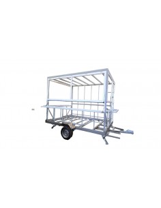 copy of Remolque sin maquinaria de color Negro 2