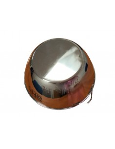 BARREÑO ACERO INOX. 50  CM SEMICURVO 2