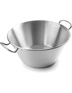 CALDERO CONICO CON ASAS 45 CM
