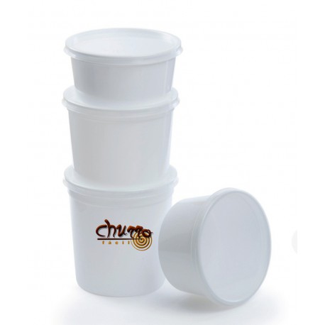 TARRINA 1L CON TAPA HERMÉTICO - PACK 50 UND